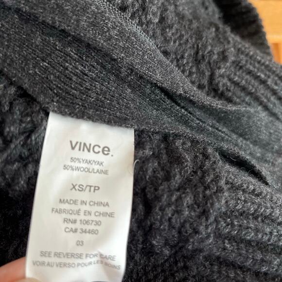 Vince Cable Knit Poncho Sweater - Picture 8 of 8